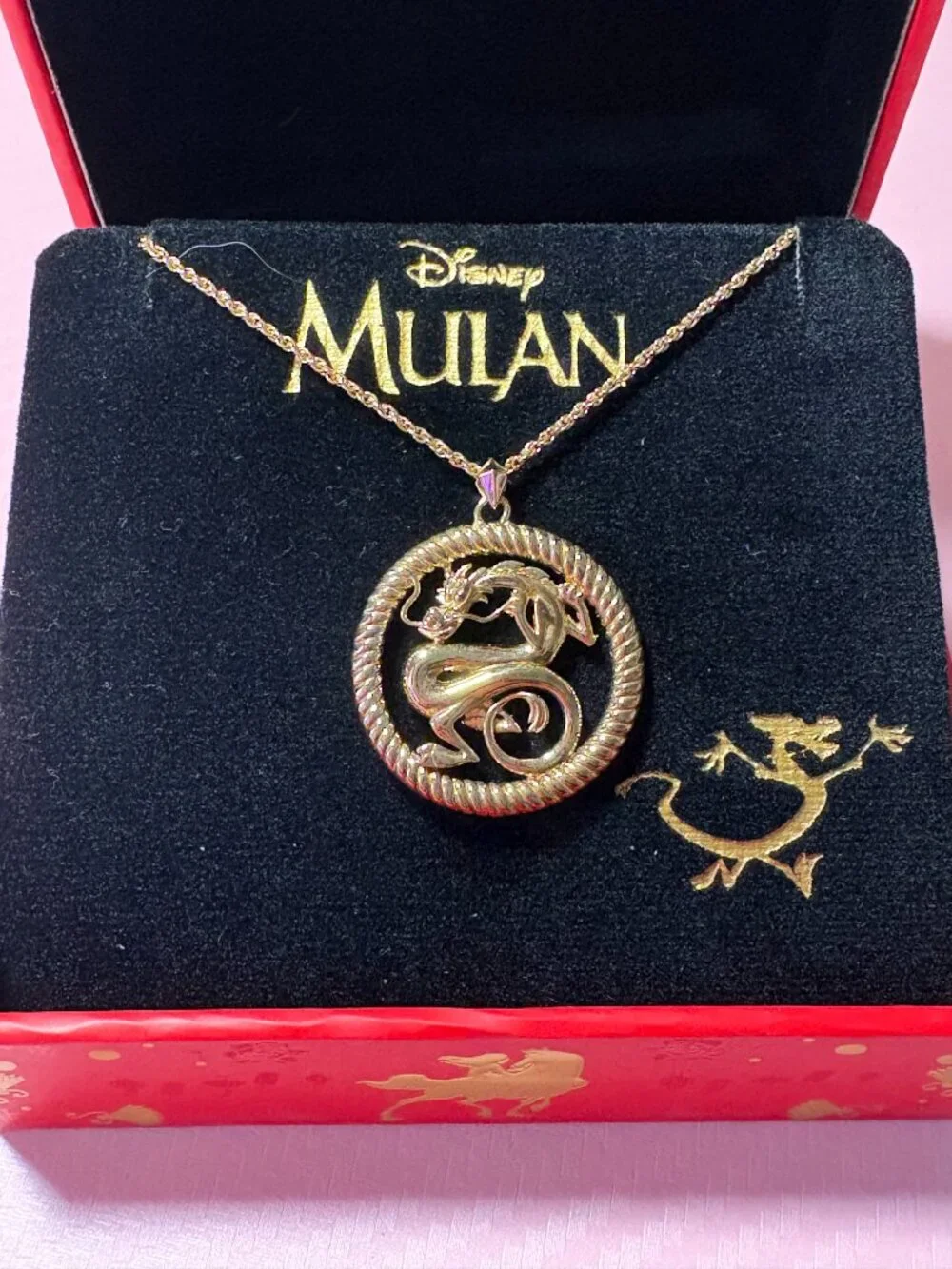 Mushu Medallion Necklace- Disney's Mulan - Disney X RockLove - Picture 4 of 9